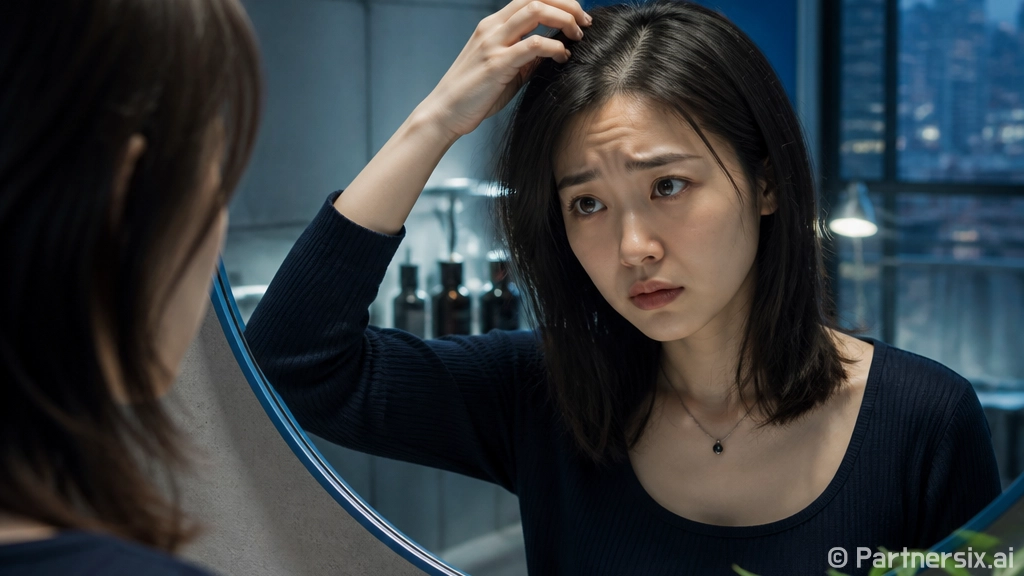 미녹시딜여자, 처음…