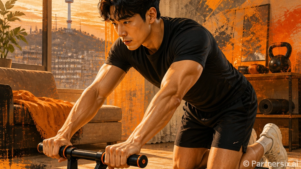 초보자를 위한 AB슬라이드 운동 방법, 허리 부담 줄이고 복근 자극 살리는 법