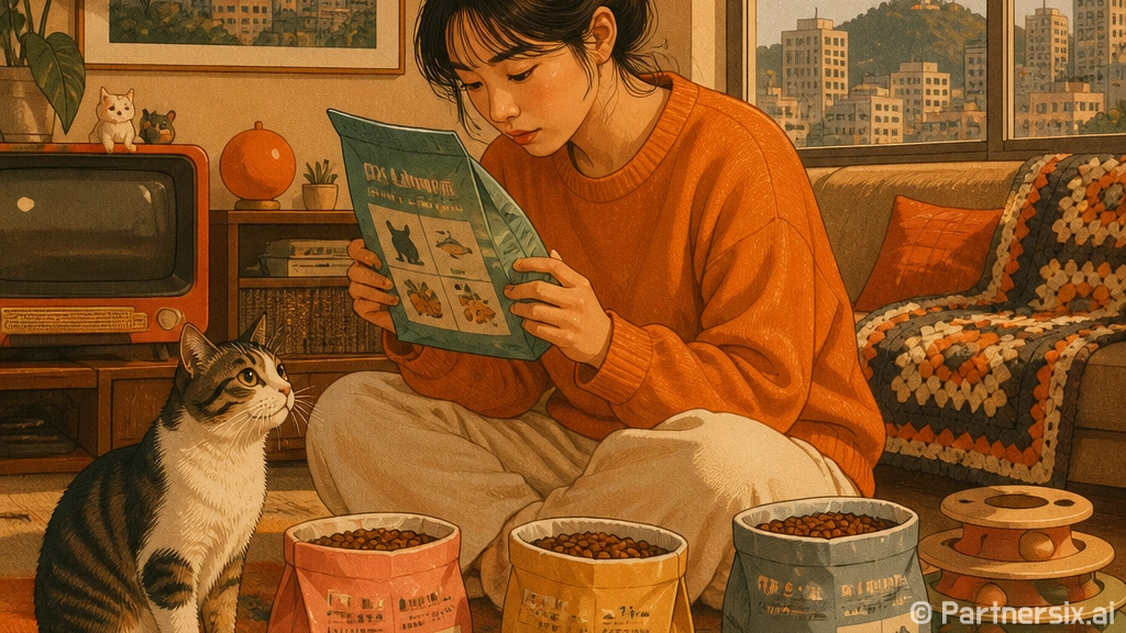 고양이사료 고르는 …