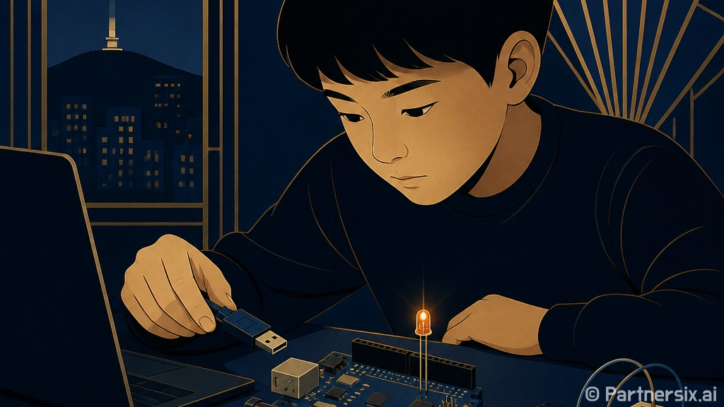 아두이노코딩 처음 …