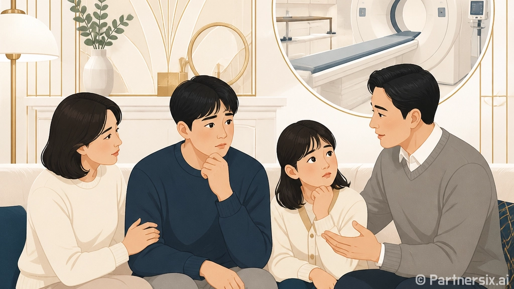 CT촬영 받기 전 …