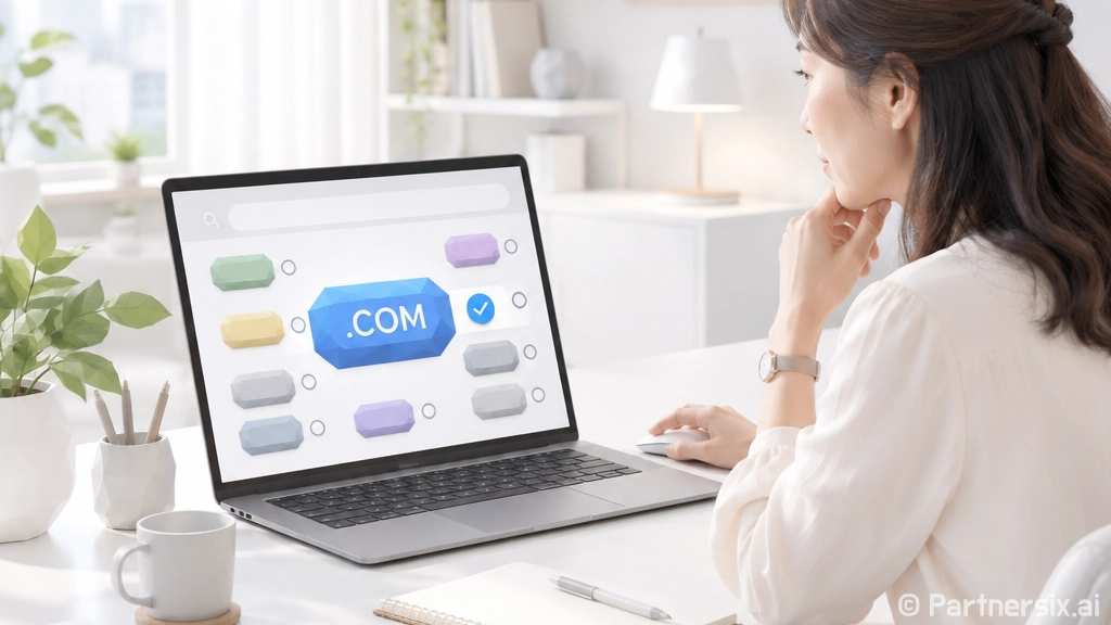 .COM 도메인 고르는 방법: 초보자가 실수 줄이려면 이렇게