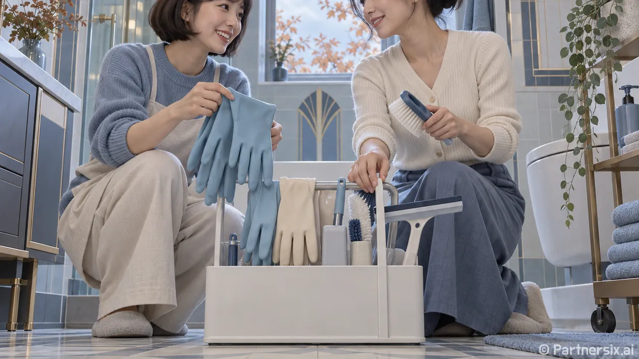 화장실청소 쉽게 끝내는 방법, 물때와 냄새까지 잡는 순서