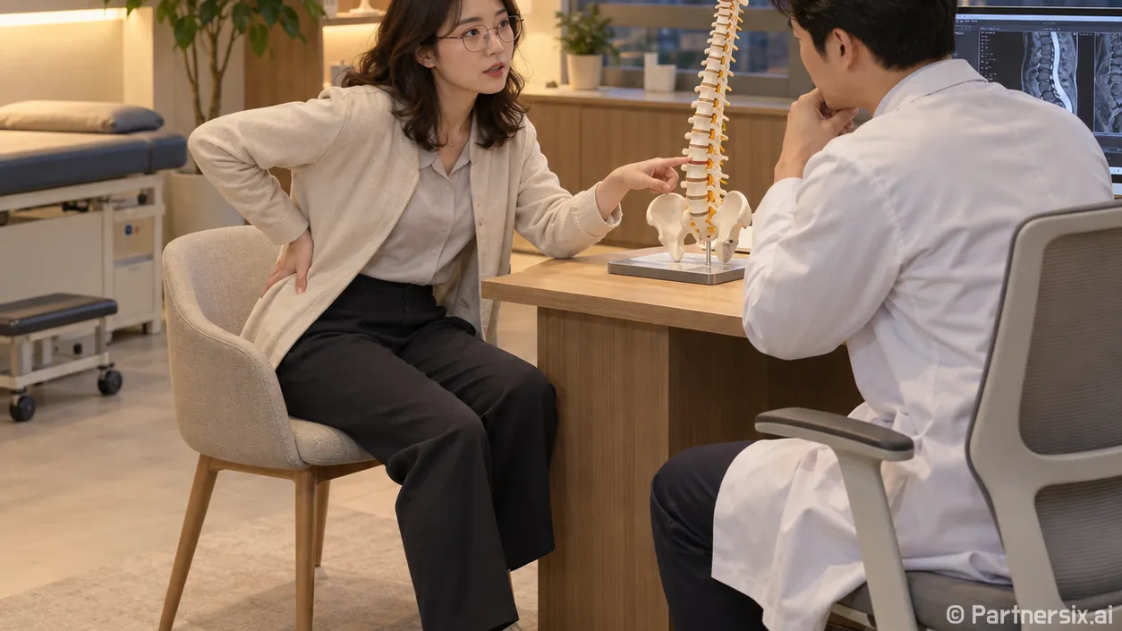 척추협착증 증상이 …