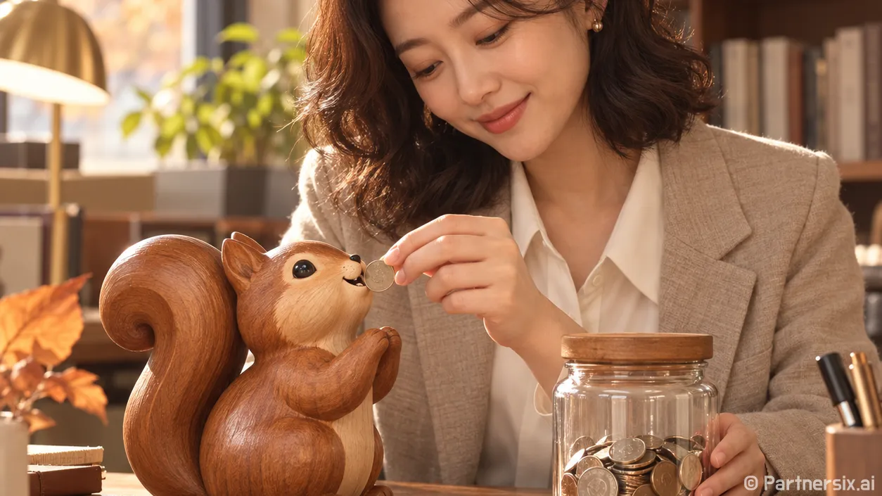 토스 다람쥐 밥주기…