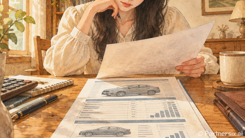 신차장기리스 견적서 직접 받아봤더니, 월 납입금보다 먼저 보인 것들
