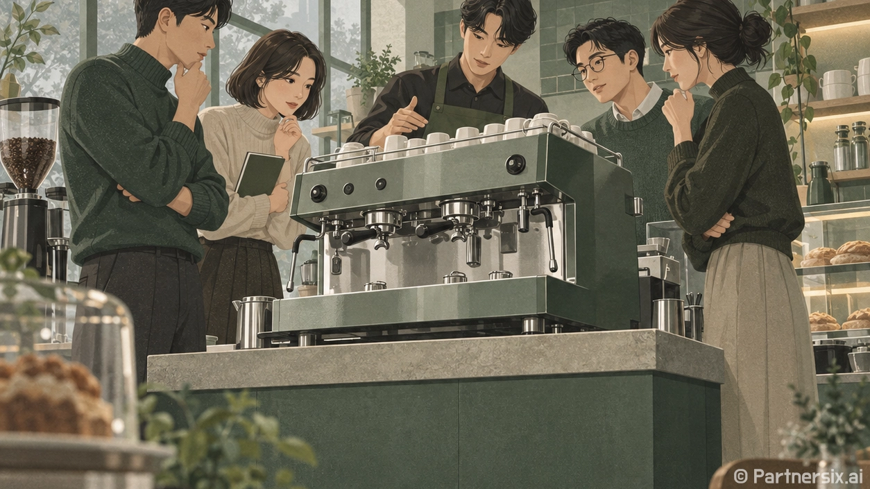 업소용커피머신 알아보다가 직접 매장용 기준으로 따져본 후기