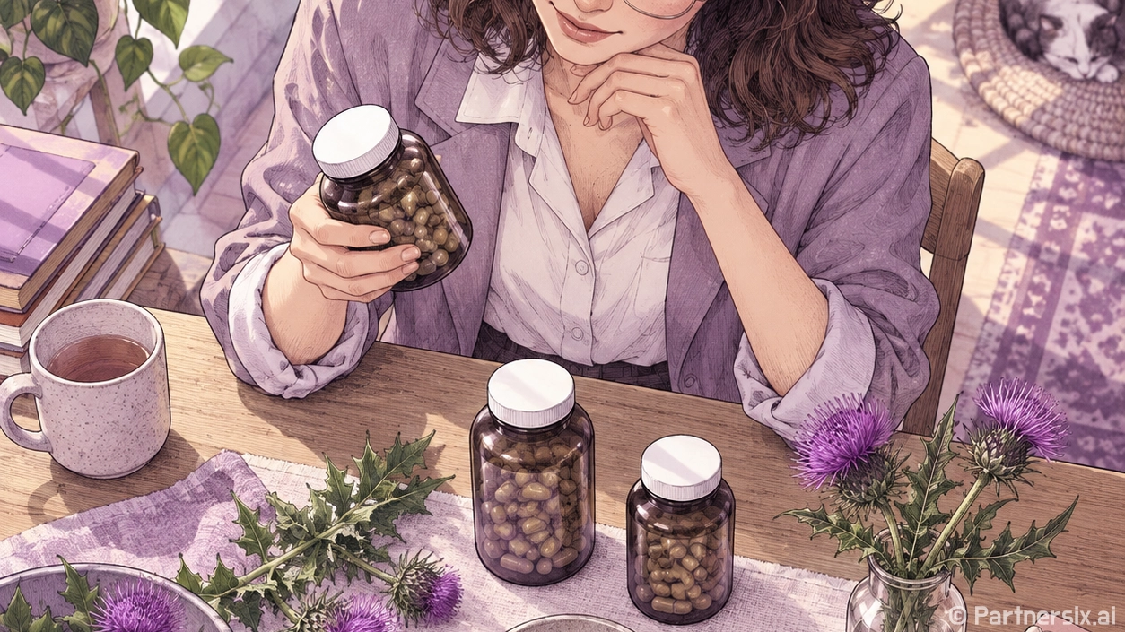 유기농밀크씨슬을 골라 먹어봤더니, 생각보다 봐야 할 게 많았다
