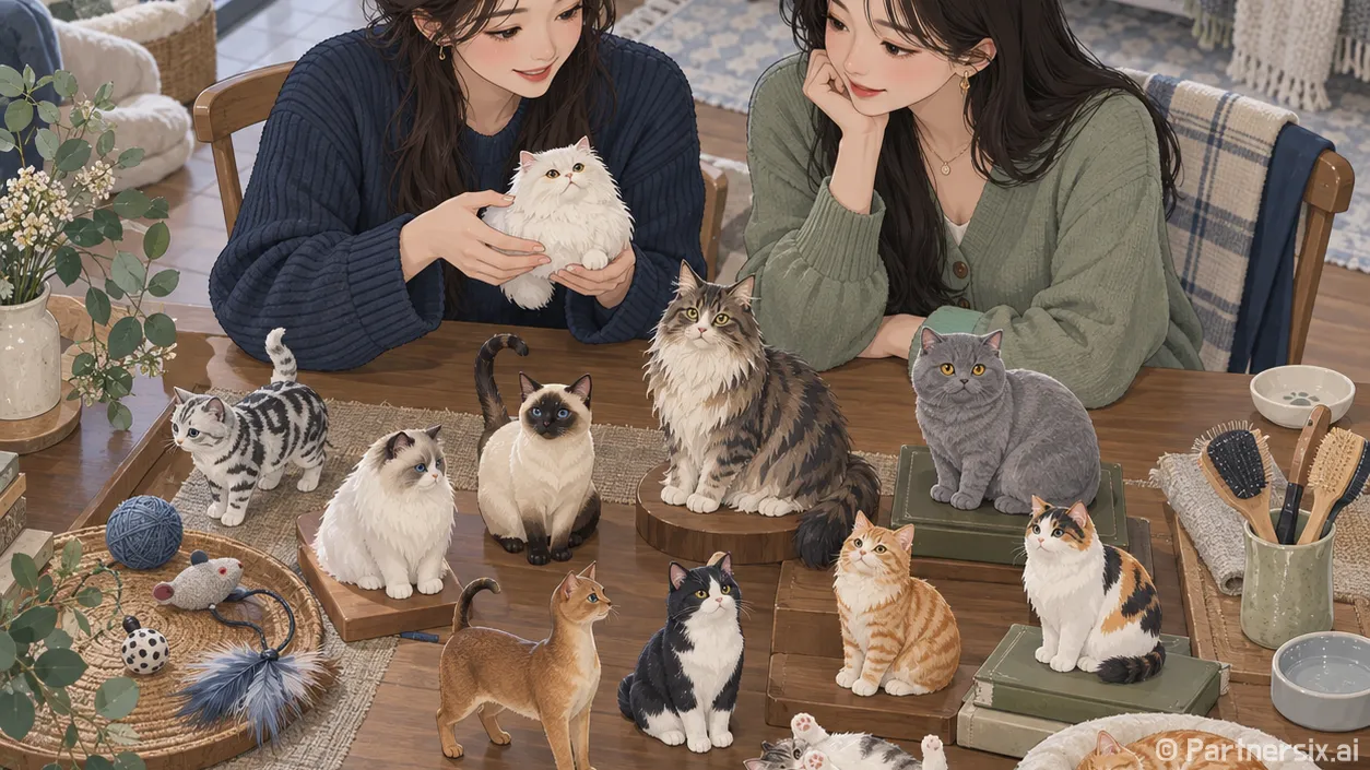 고양이종류를 찾아보다가 생활 습관부터 보게 됐다