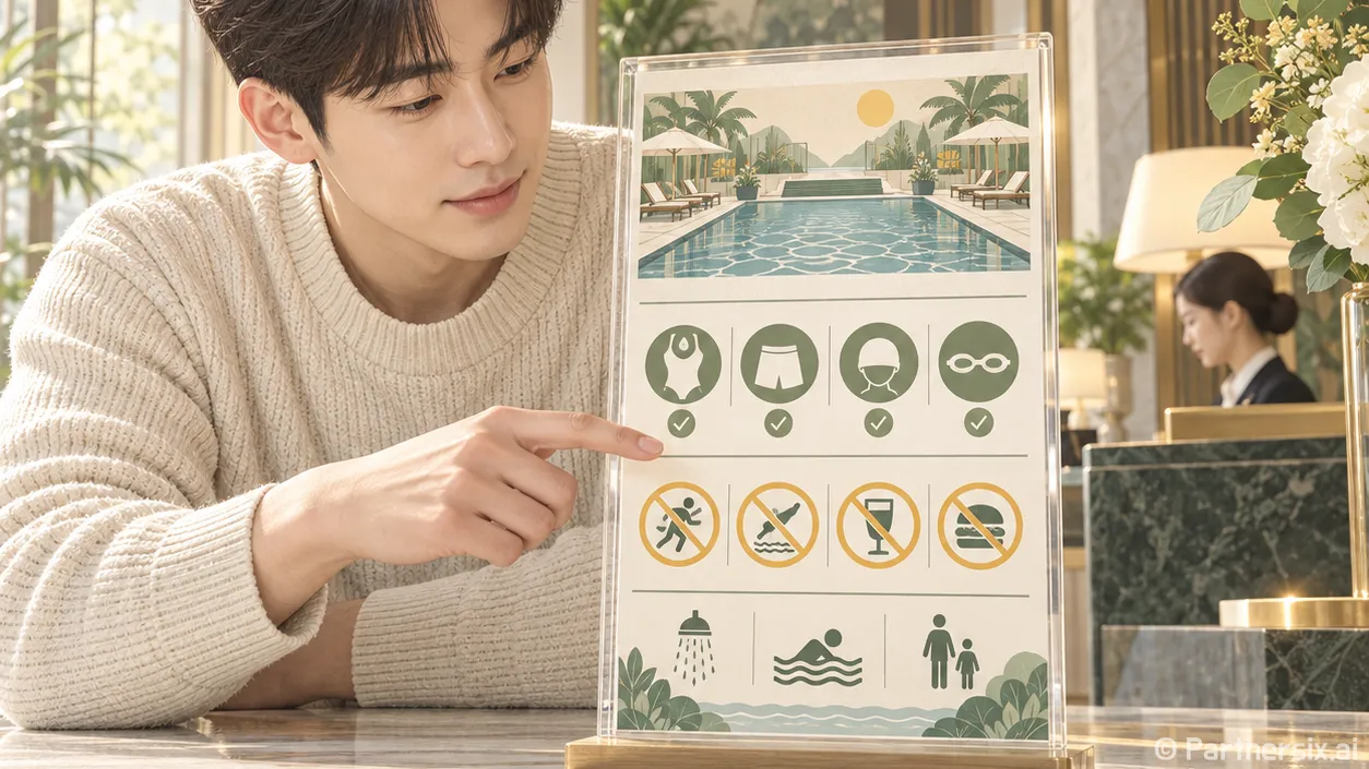 호캉스추천 찾다가 수영장 이용 조건부터 봤다
