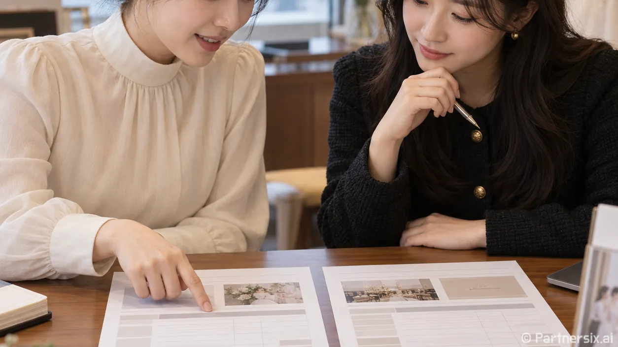 스드메 견적서를 나란히 놓고 보니 달랐던 것들
