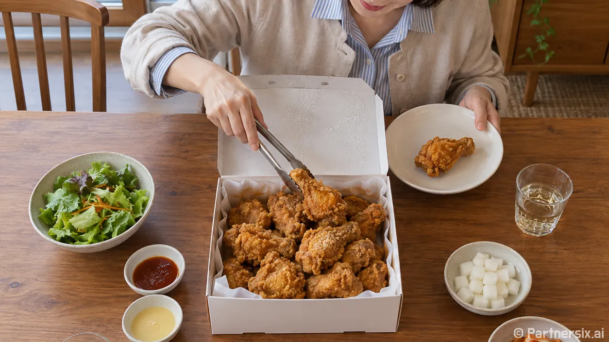 치킨배달 시켰다가 눅눅함 줄여본 이야기