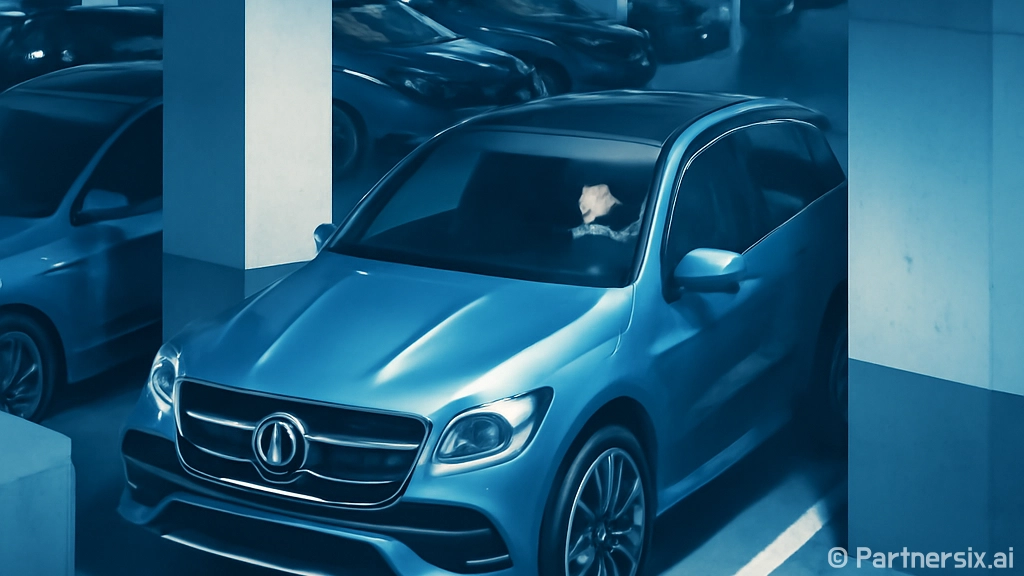 벤츠SUV 주차 편…