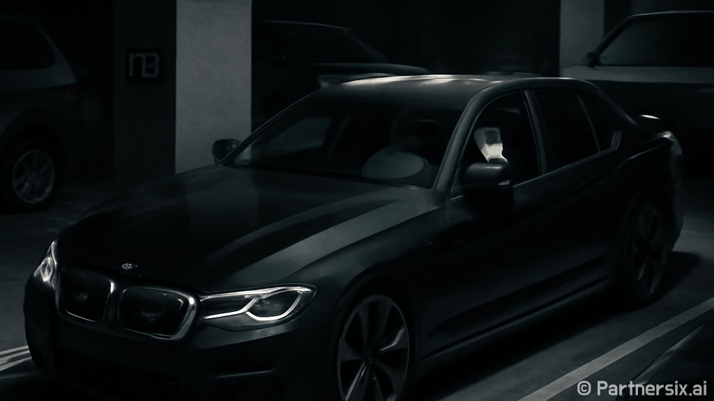BMW5시리즈 주차…