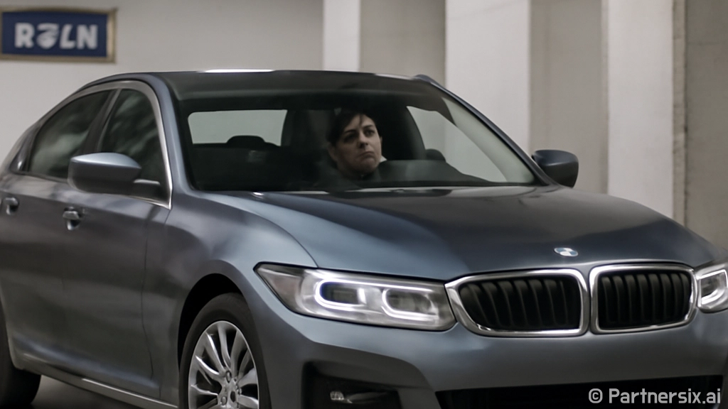 BMW3시리즈 주차…