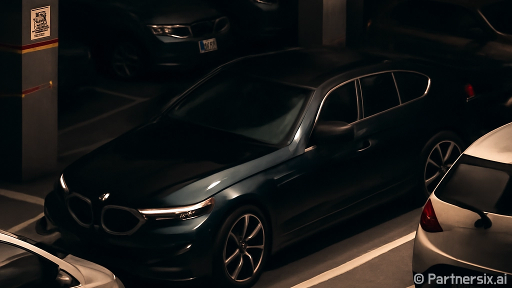 BMW520D 주차…