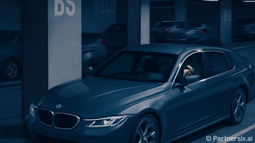 BMW3시리즈 주차 편하게 하려면 이렇게 잡으면 됩니다