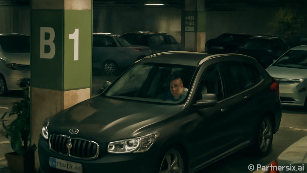 BMWX1 주차 편하게 하려면 이렇게 잡아야 덜 긁힙니다