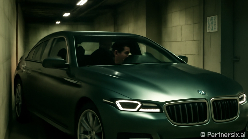 BMW5시리즈 주차 편하게 하려면 이렇게 잡으면 됩니다