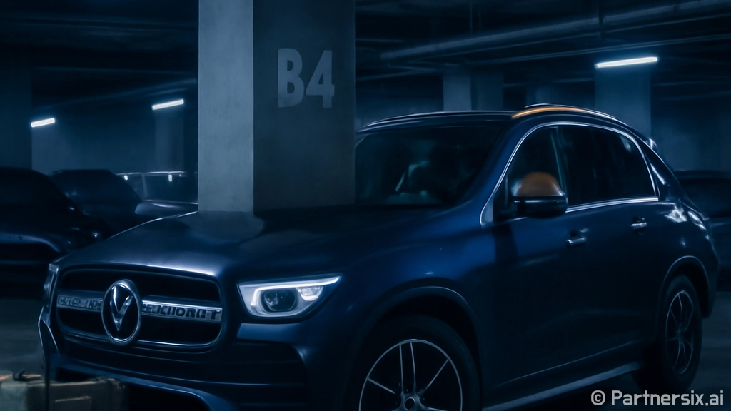 벤츠SUV 주차 편하게 하려면 이렇게 잡으세요