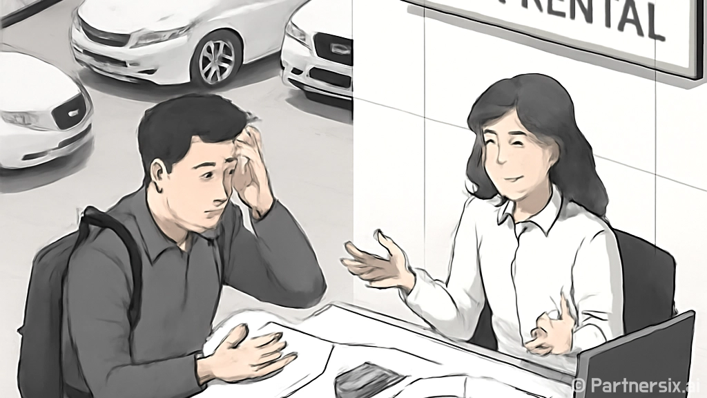 해외렌트카 빌릴 때…