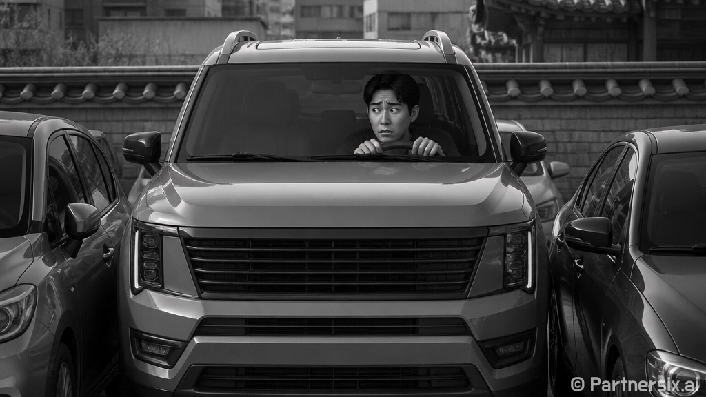 자동차SUV 주차 …