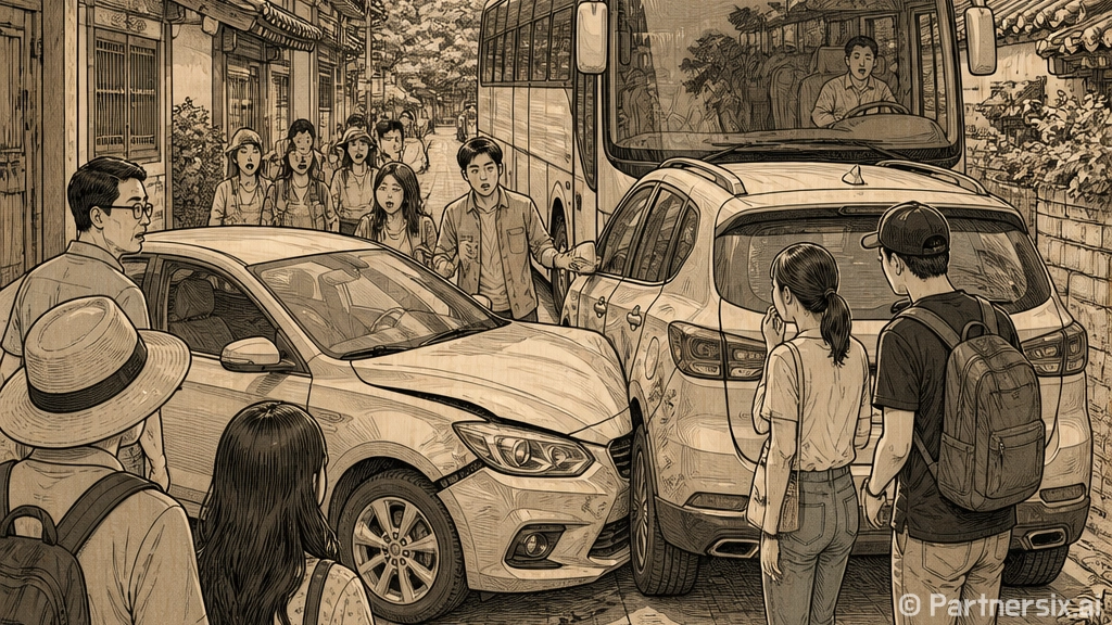 경주 교통사고 났을…