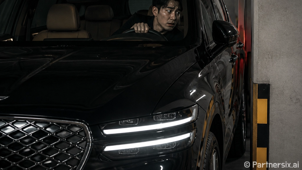 GV70 주차 편하…