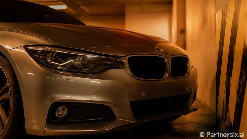 BMW3시리즈 주차…