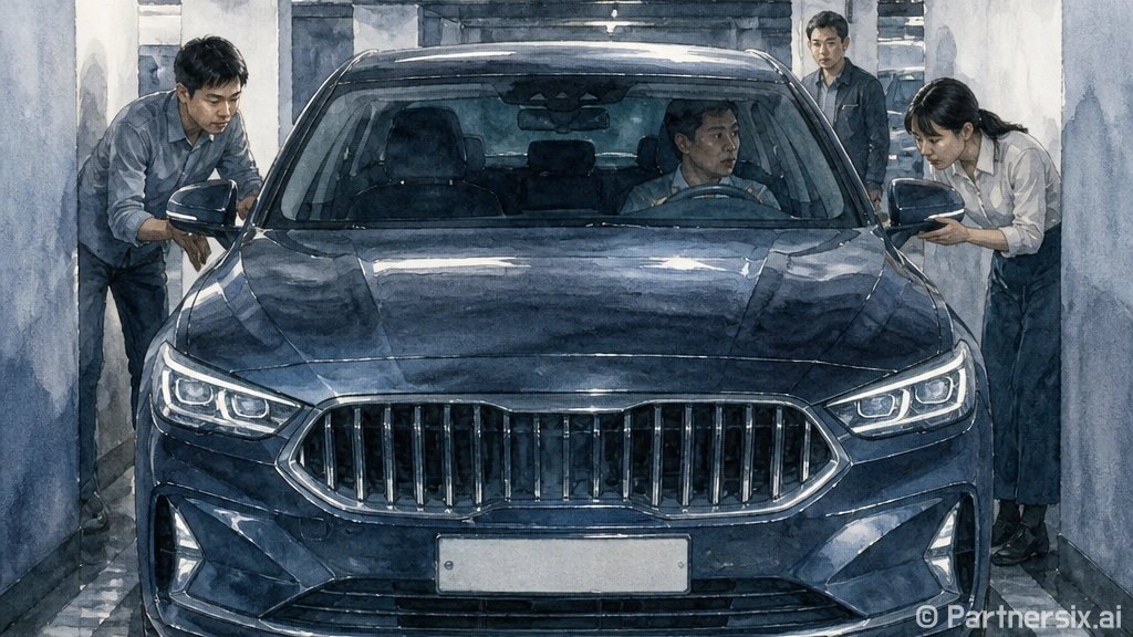 그랜저로 주차 편하게 하는 방법, 큰 차 몰며 과태료 피한 현실 팁