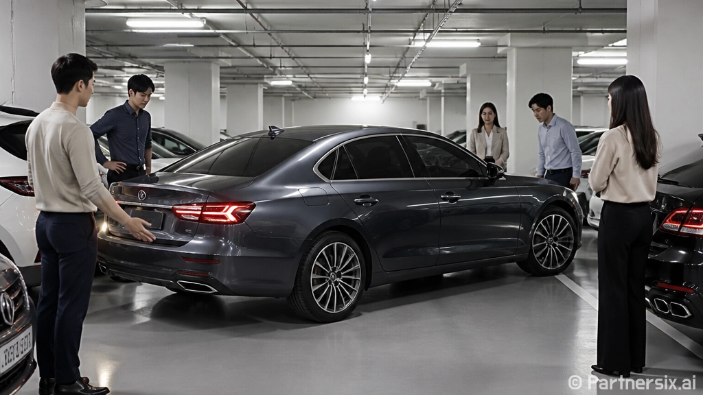BMW3시리즈 주차 편하게 하려면 이렇게 맞춰두세요