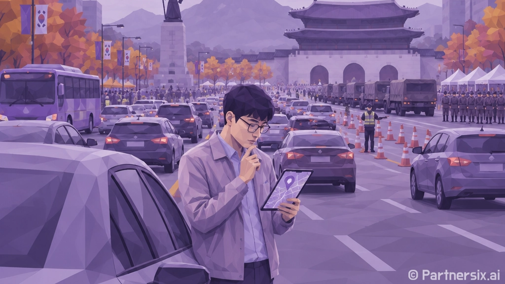 국군의날 도심 이동…