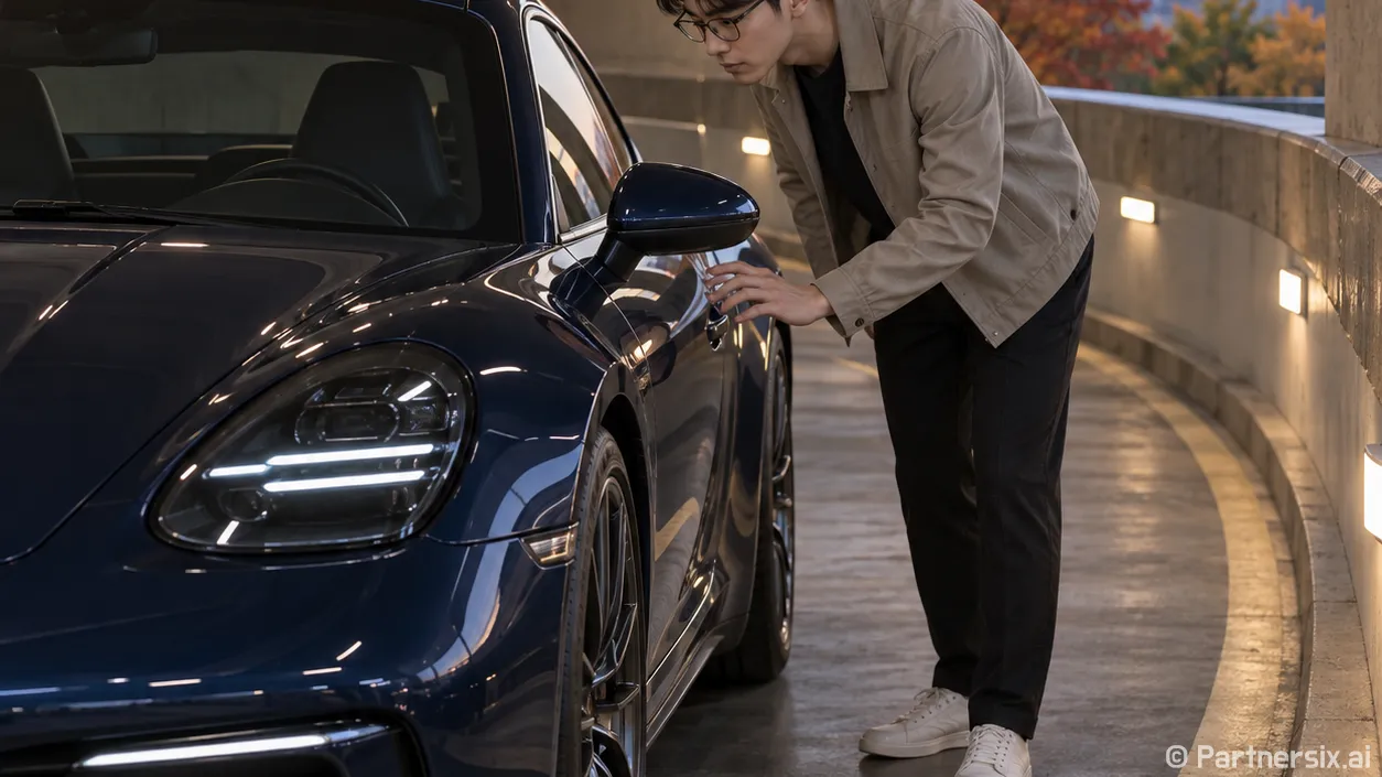 포르쉐 주차할 때 긁힘과 헛걸음 줄이는 방법