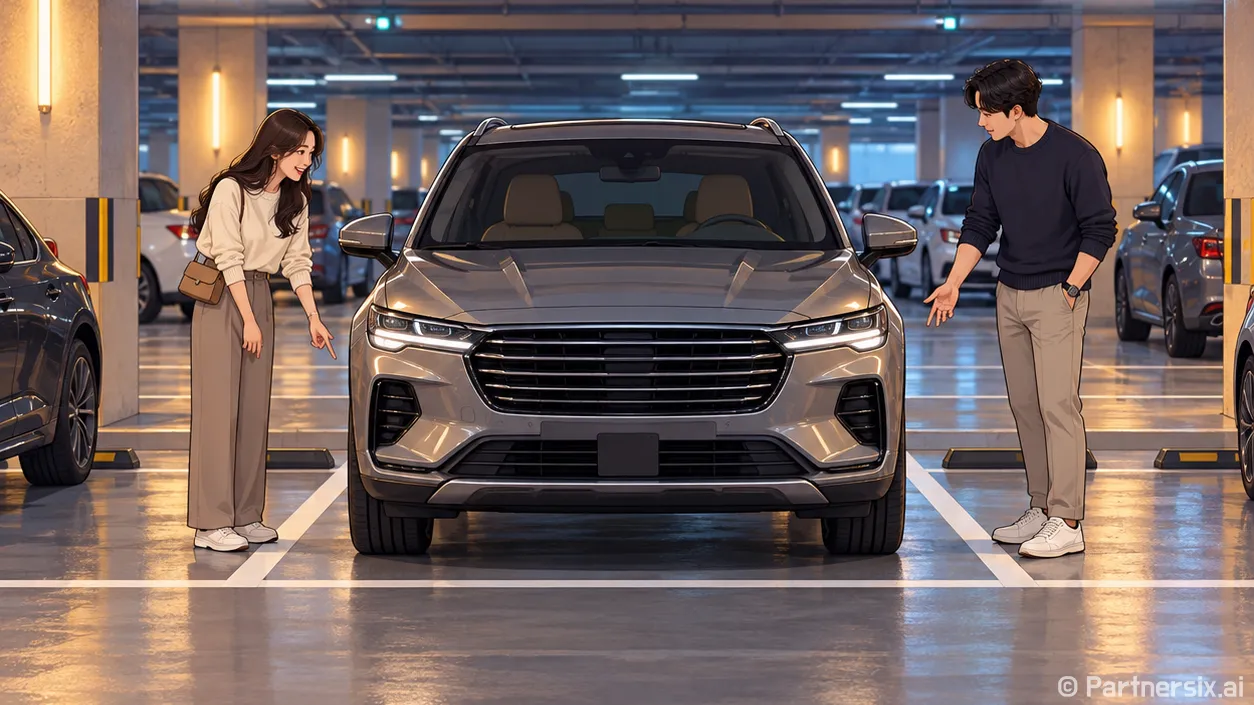 벤츠 glc amg 주차 편하게 하는 방법