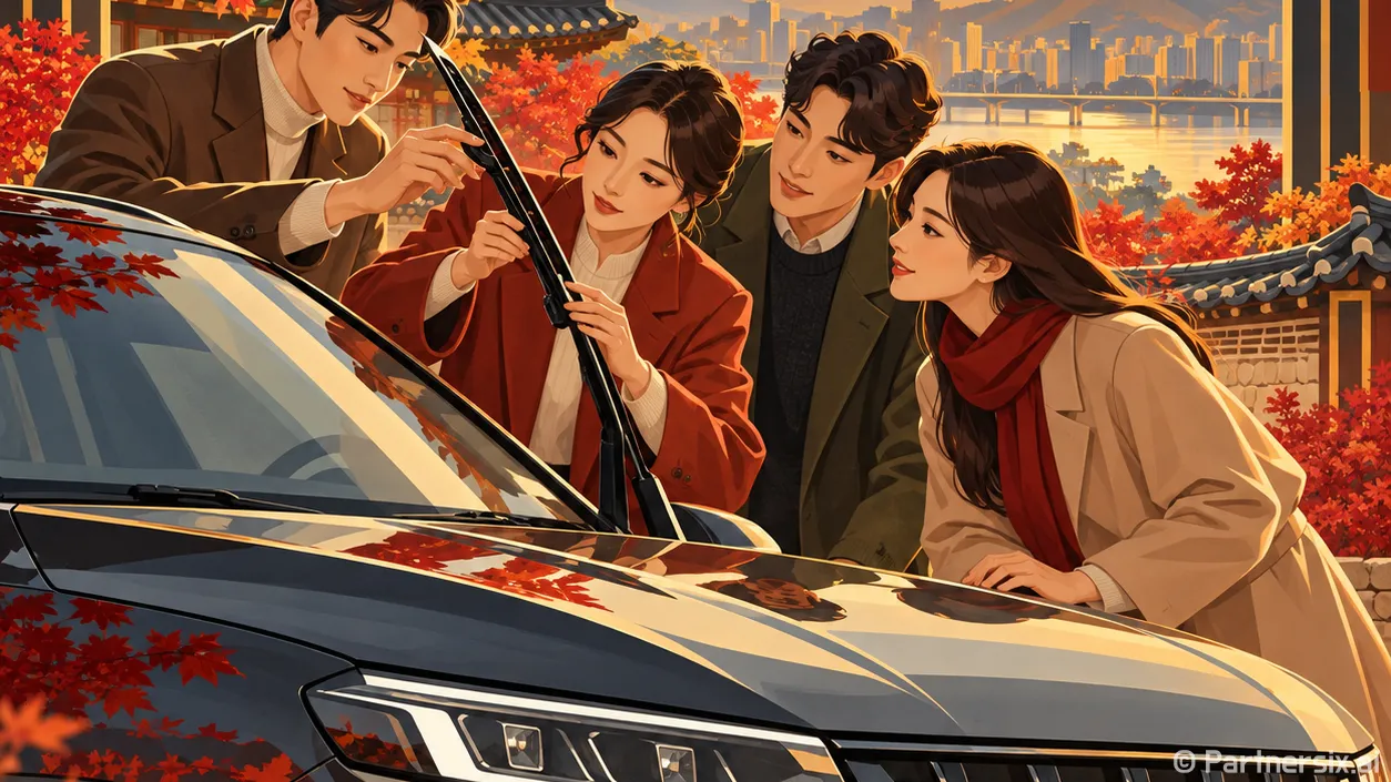 쏘렌토 와이퍼 교체할 때 암부터 안전하게 세우는 방법