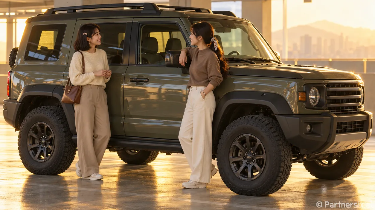 지프 랭글러 루비콘 주차 편하게 하는 방법