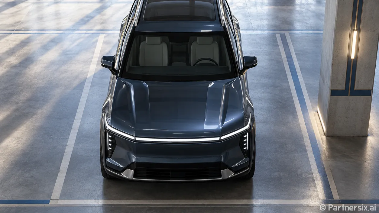 ev9 gt 주차가 편해지려면 자리부터 이렇게 고르세요