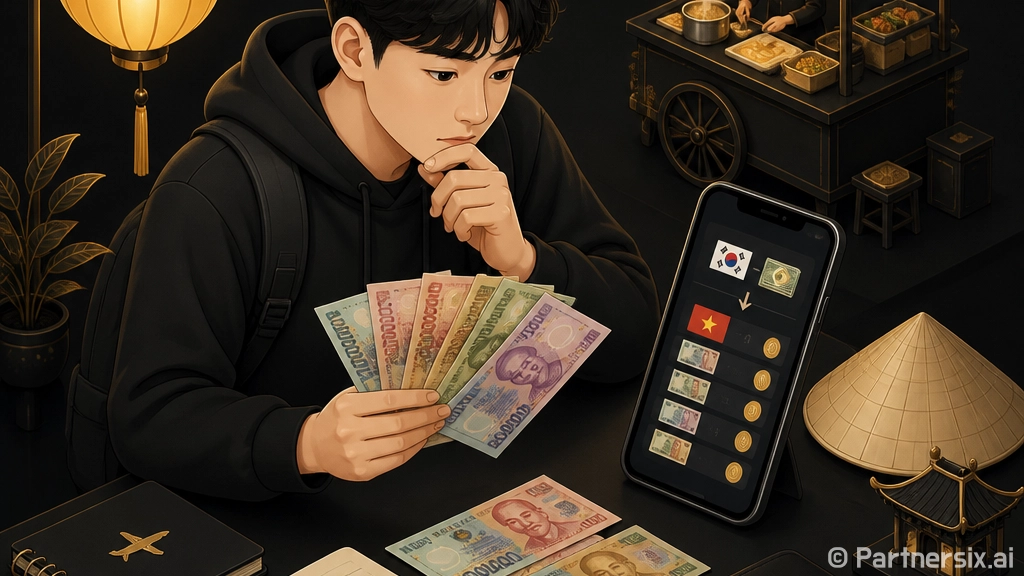 베트남동환전 잘하려면 이렇게 계산하고 나눠서 바꾸는 방법