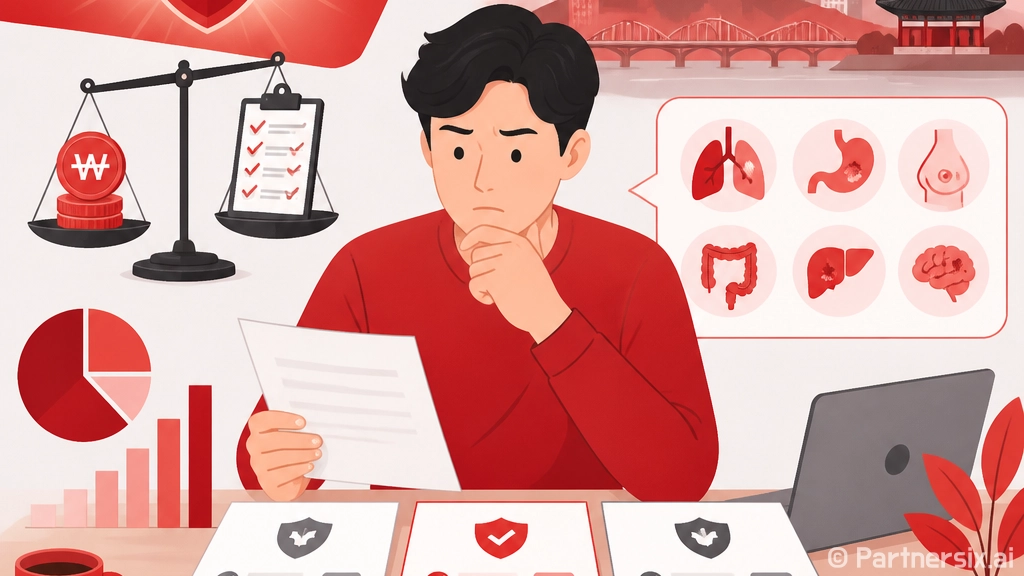 암보험비교 제대로 하는 방법, 보험료보다 먼저 봐야 할 기준