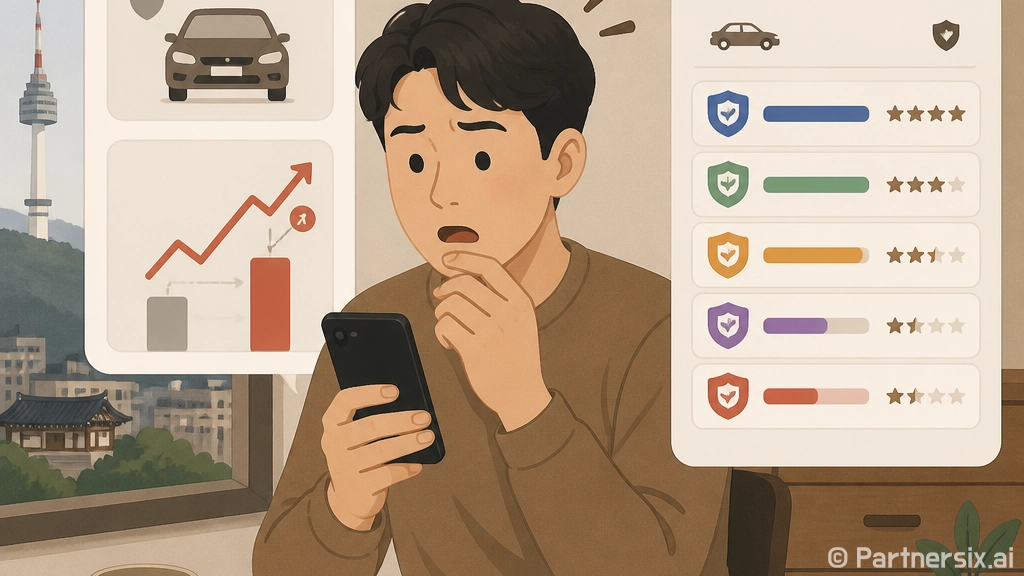 자동차보험료비교견적 제대로 받는 방법, 같은 보장으로 싸게 고르는 요령