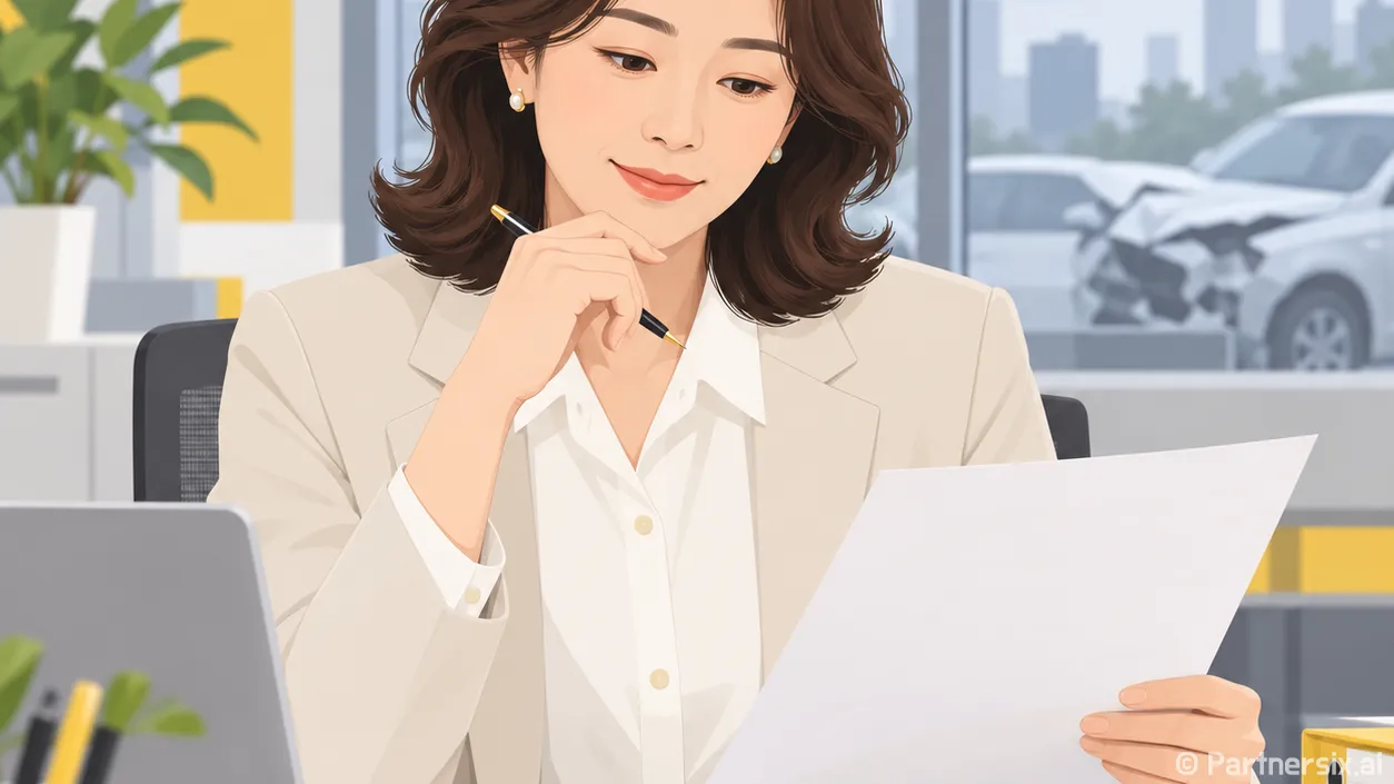 자차보험 가입과 사고 처리를 판단하는 방법
