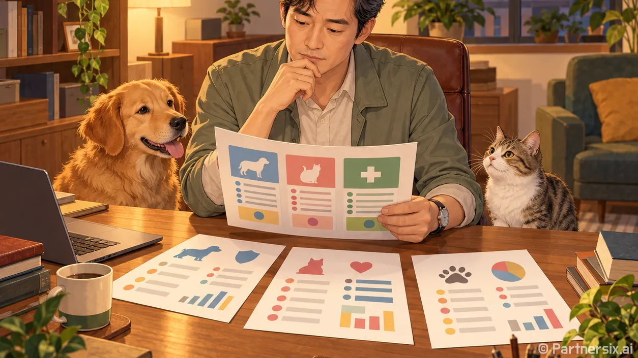 펫보험 가입 전에 보장과 보험료 비교하는 방법