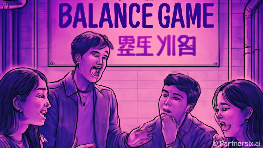 밸런스게임을 즐기는…