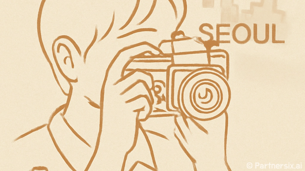 필름카메라로 촬영하…