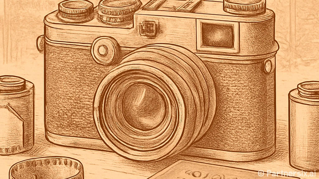 필름카메라로 촬영을…