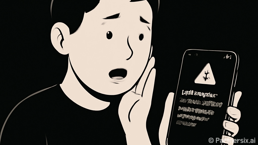 아이폰에서 실종문자…