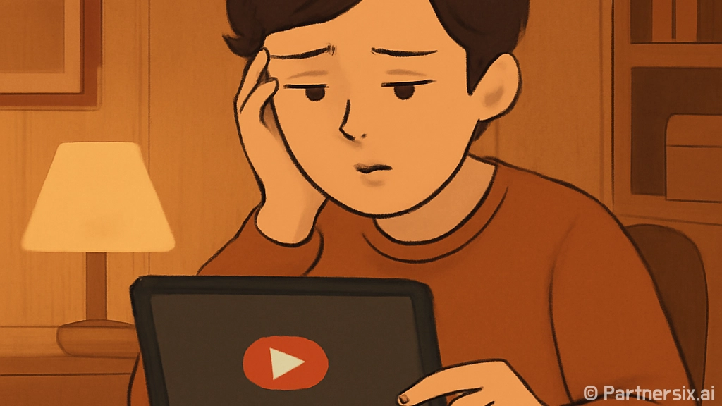 유튜브 화면 어두워…