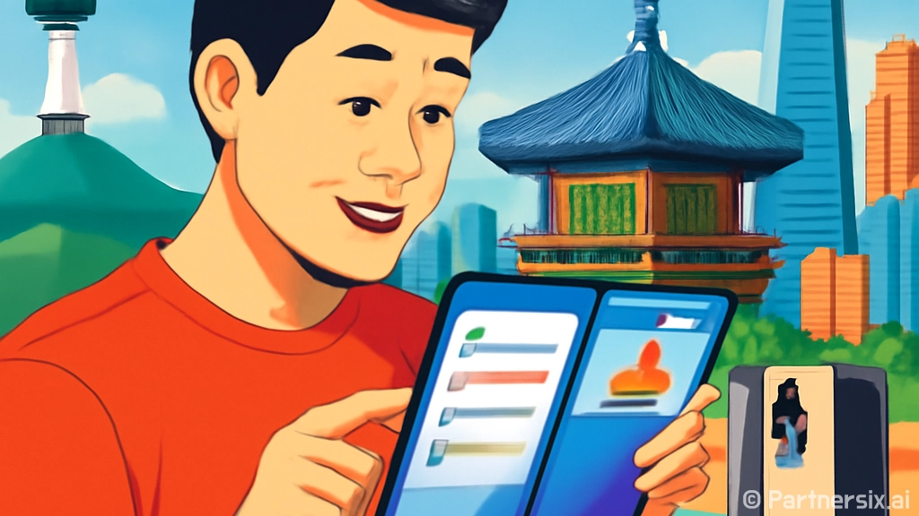 갤럭시 폴드8 사용…