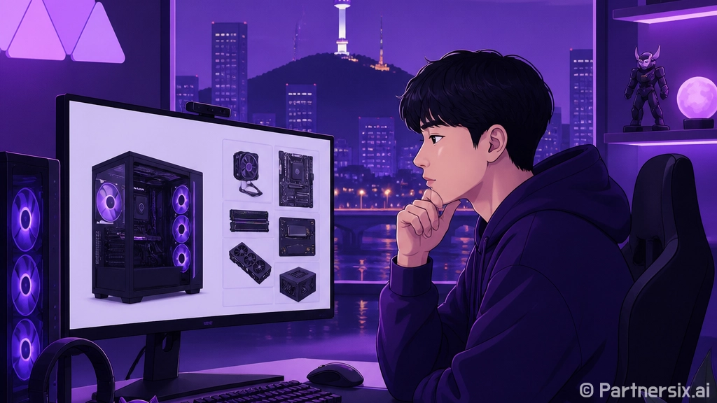 챗지피티로 PC 조…
