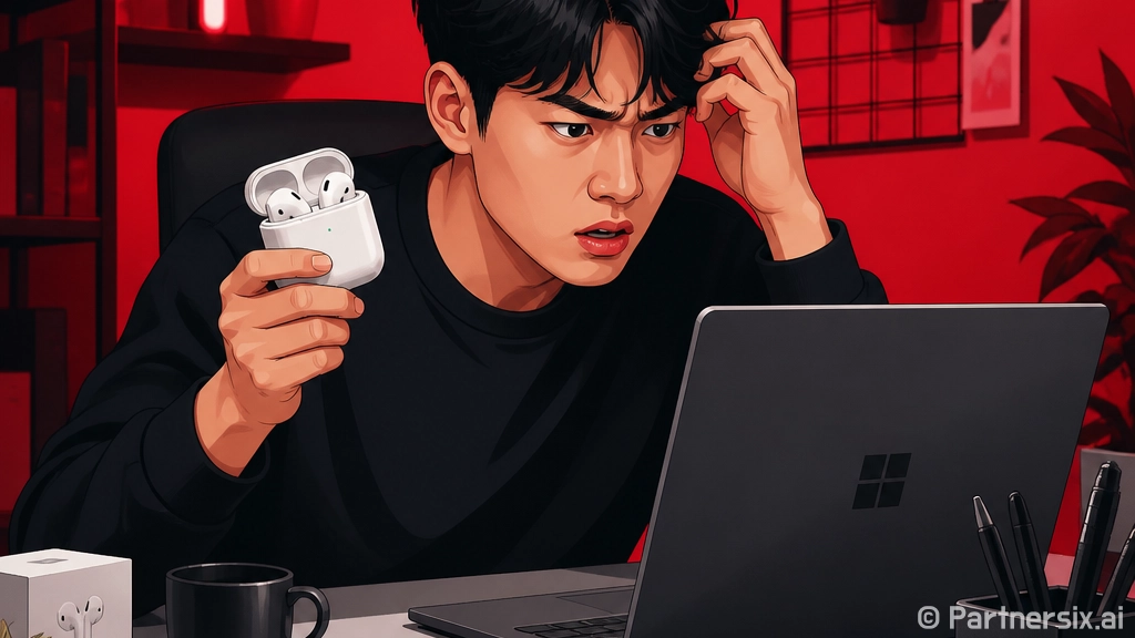 애플에어팟을 윈도우 PC에 안정적으로 연결하는 방법